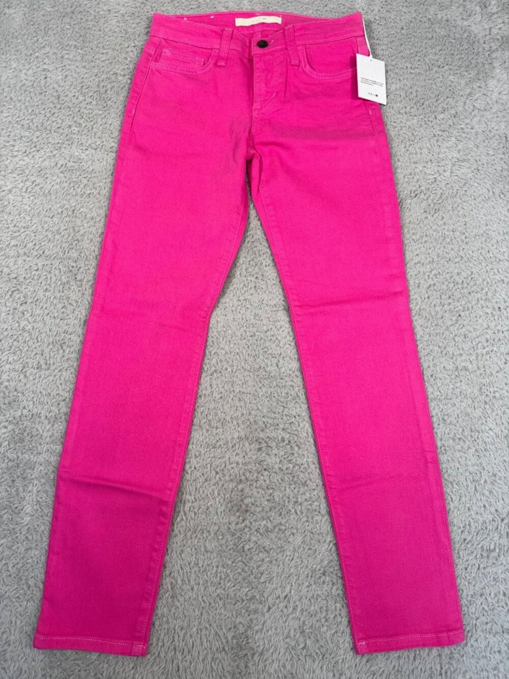 Joes Jeans Straight Ankle Pink Glo Junior Womens W25 Office Casual Retro - Picture 3 of 12